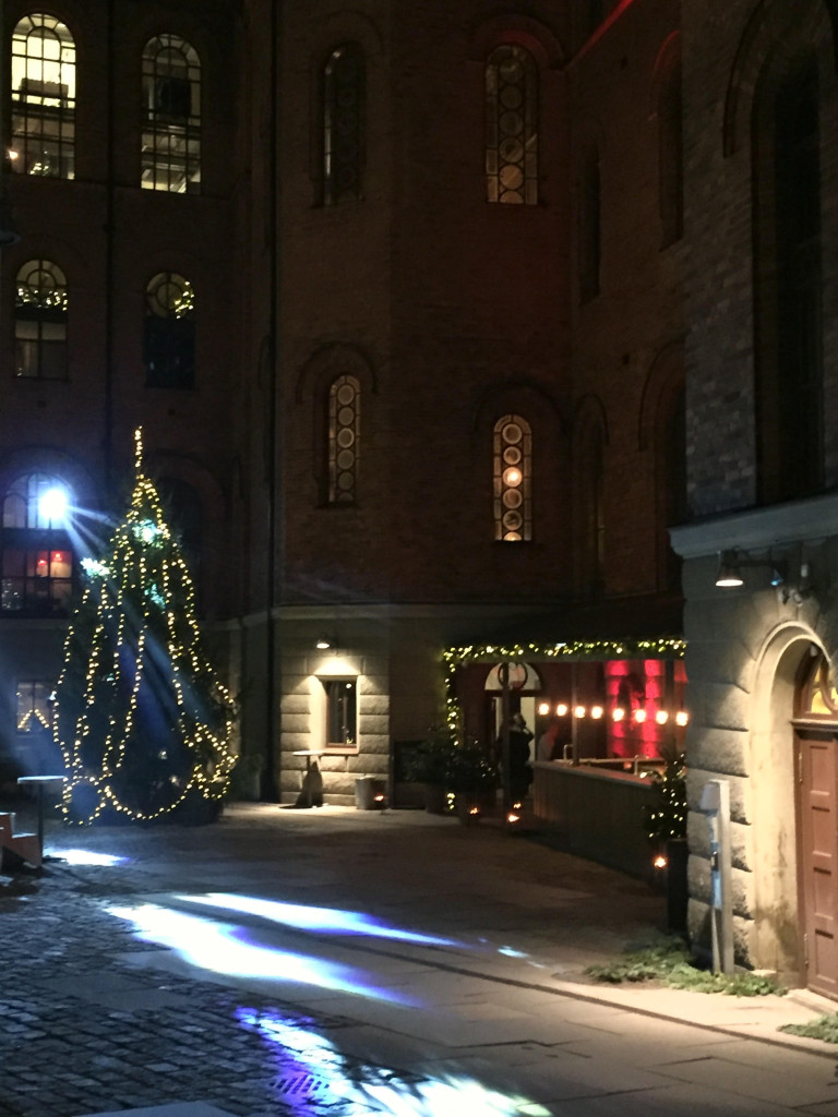 julbord på gamla riksarkivet